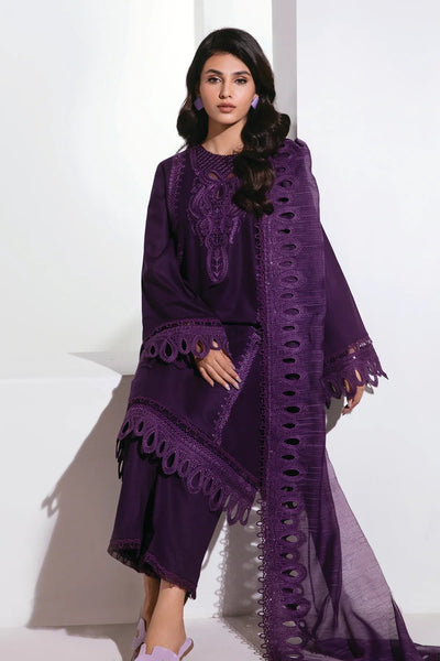 Jazmin - 3PC Embroidered Shirt with Embroidered Organza Dupatta 31IB-97