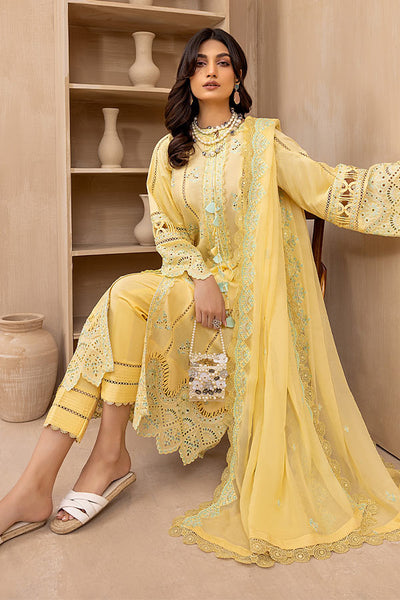 IB-429 Adan libas collection in Dhanak 3 Pcs with Heavy Neck Front Full embroidery with Heavy Embroidery Shawal