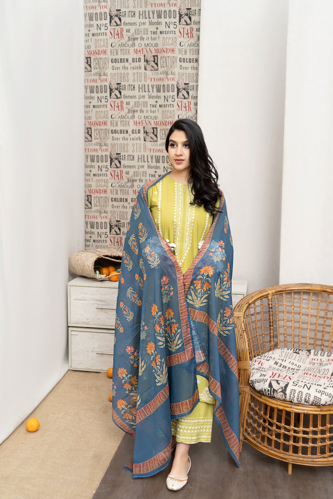 ZARA SHAHJAHAN 3PC Embroidered IB-0051