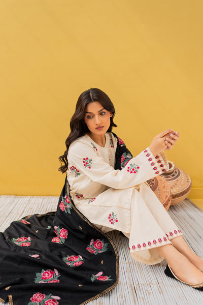 AISLING Stuff Airjet Dhanak 3 Piece Shirt Trousers & Dupatta IB-110