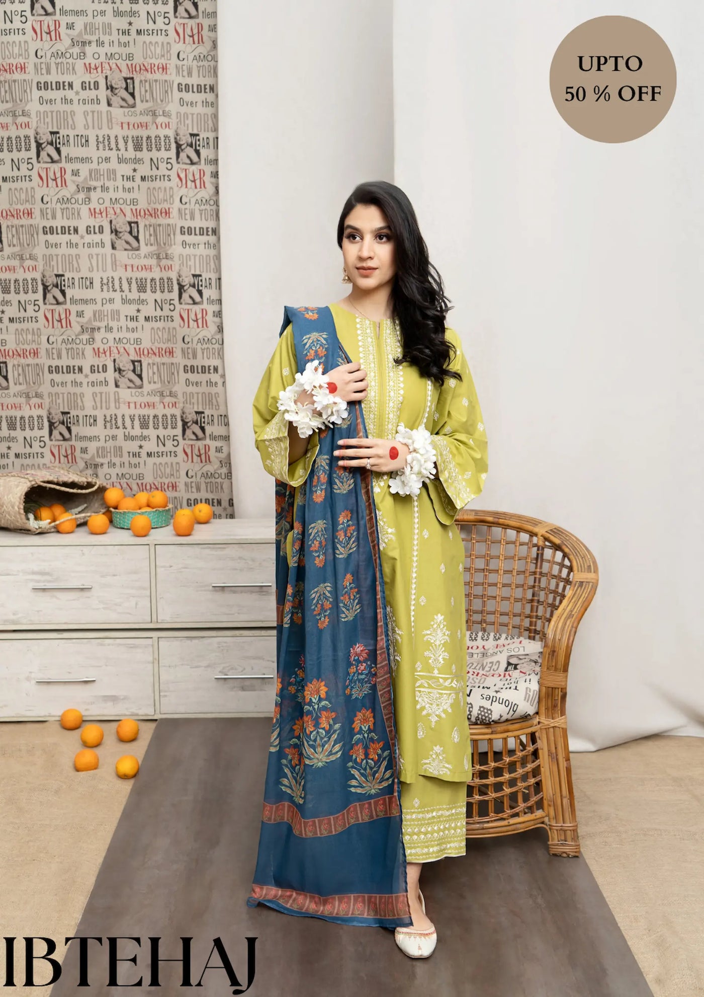 ZARA SHAHJAHAN 3PC Embroidered IB-0051