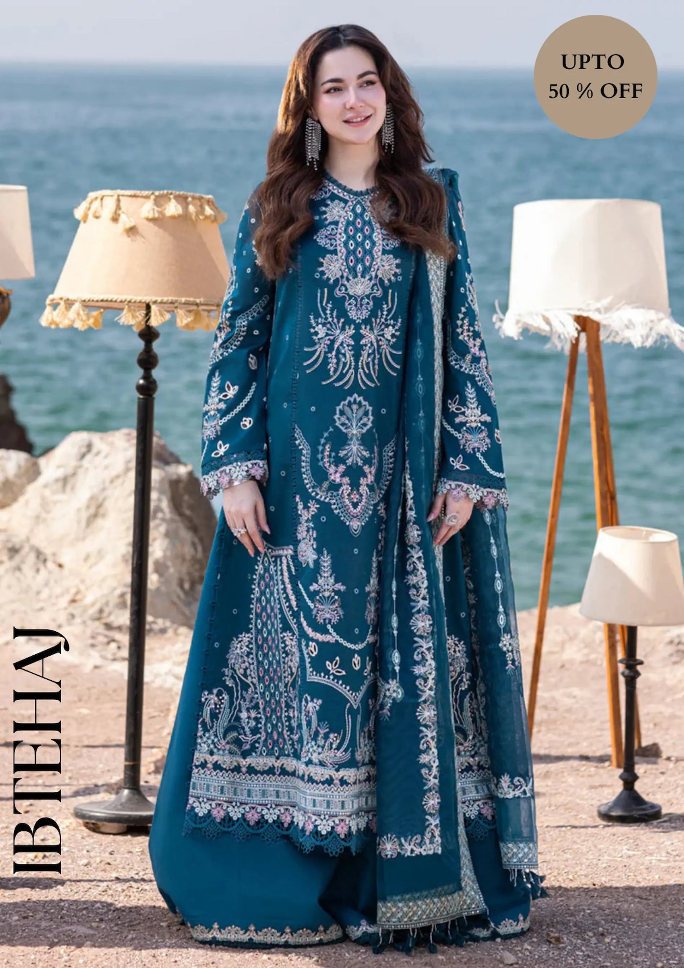 Zara shahjahan LUXURY EMBROIDERED UNSTITCHED 14IB-16 KIRA